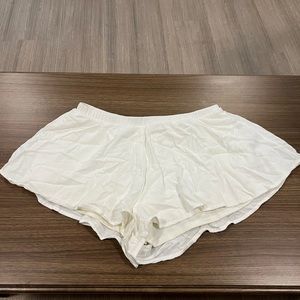 Altar’d state flowy white shorts